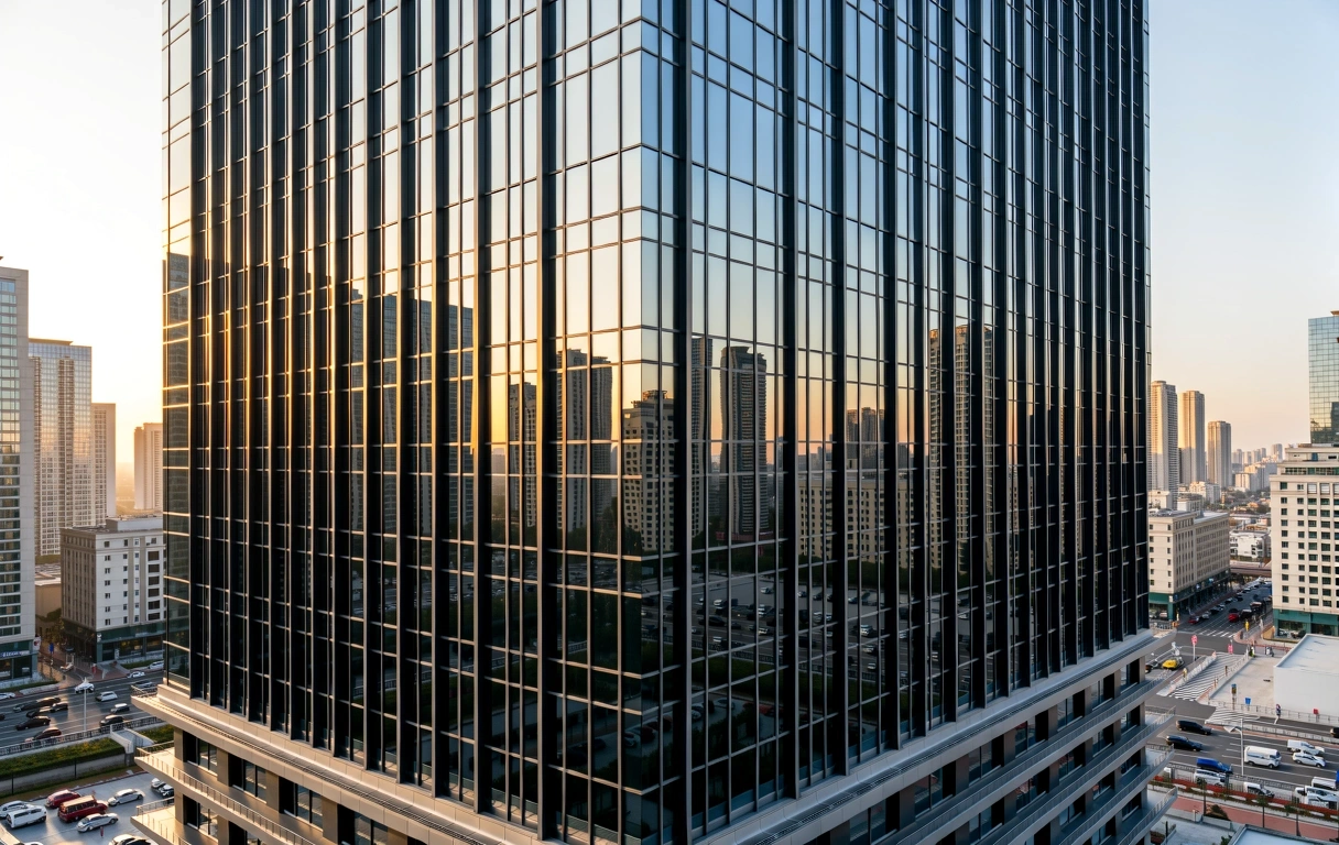 Modern commercial infrastructure